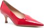 Casadei Blaze 57mm patent-leather pumps Red - Thumbnail 2