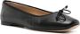 Casadei bow-detail leather ballerina shoes Black - Thumbnail 2