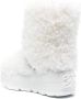 Casadei buckled faux-fur boots White - Thumbnail 3