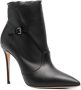 Casadei buckled leather boots Black - Thumbnail 2