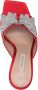 Casadei Butterfly Geraldine 100mm mules Red - Thumbnail 4
