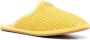 Casadei Capalbio raffia slippers Yellow - Thumbnail 2