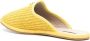 Casadei Capalbio raffia slippers Yellow - Thumbnail 3