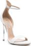 Casadei Cappa Blade 115mm leather sandals White - Thumbnail 2