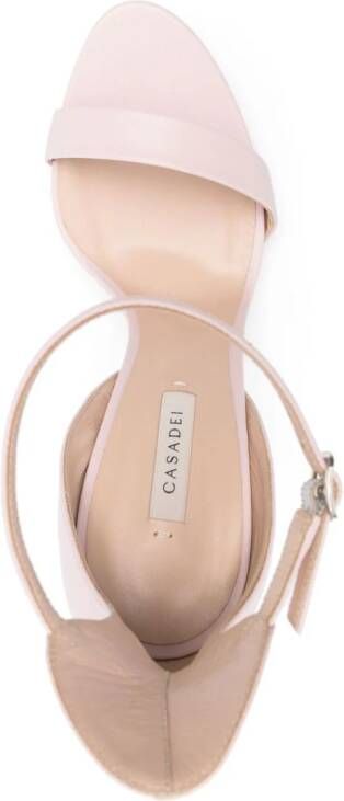 Casadei Cappa Blade 120mm sandals Pink