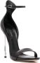 Casadei Cappa Blade 135mm leather sandals Black - Thumbnail 2