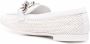 Casadei chain-link woven loafers White - Thumbnail 3