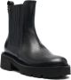 Casadei chunky leather chelsea boots Black - Thumbnail 2