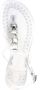 Casadei crystal-embellished jelly sandals White - Thumbnail 4