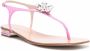 Casadei crystal-embellished sandals Pink - Thumbnail 2