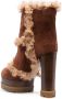 Casadei Dolomiti Marica 120mm leather boots Brown - Thumbnail 3