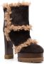 Casadei Dolomiti Marica 120mm suede boots Brown - Thumbnail 2