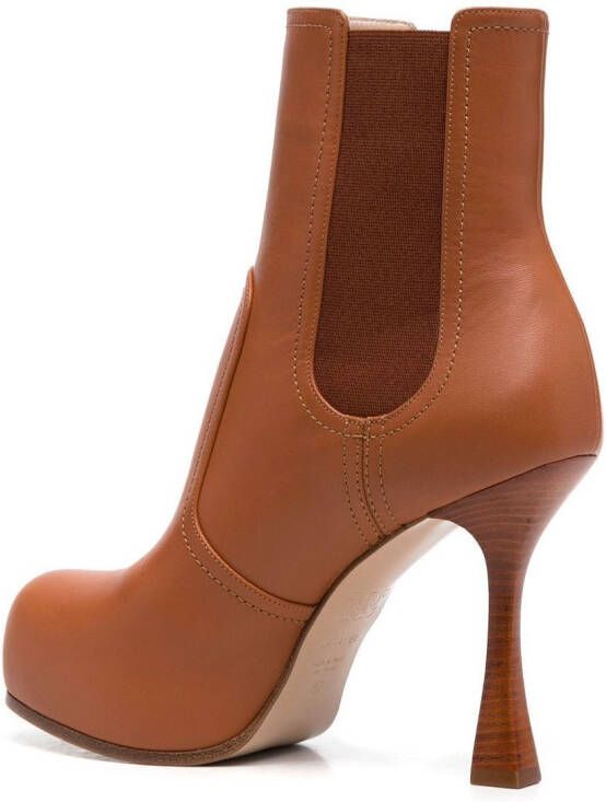 Casadei Donna 10mm ankle boots Brown