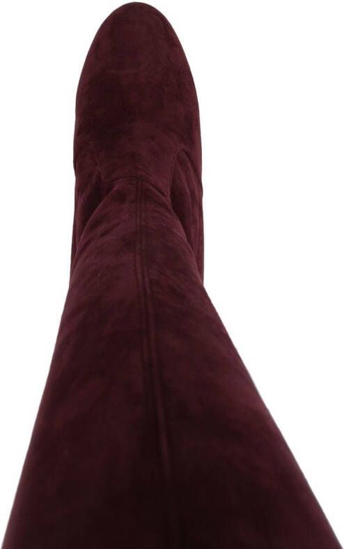 Casadei Donna 110mm thigh-high boots Purple