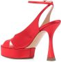 Casadei Donna 120mm platform sandals Red - Thumbnail 3