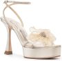 Casadei Donna Belle Epoque 120mm sandals Gold - Thumbnail 2