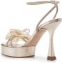 Casadei Donna Belle Epoque 120mm sandals Gold - Thumbnail 3