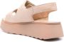 Casadei double-strap platform sandals Neutrals - Thumbnail 3
