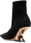 Casadei Elodie 85mm ankle boots Black - Thumbnail 3