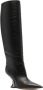 Casadei Elodie 85mm knee-length leather boots Black - Thumbnail 2