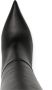 Casadei Elodie 85mm knee-length leather boots Black - Thumbnail 4
