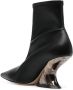 Casadei Elodie 90mm ankle boots Black - Thumbnail 3