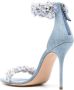 Casadei Elsa 100mm sandals Blue - Thumbnail 3