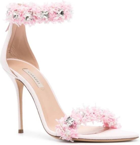 Casadei Elsa 100mm sandals Pink