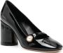 Casadei Emily Cleo 80mm leather pumps Black - Thumbnail 2