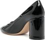 Casadei Emily Cleo 80mm leather pumps Black - Thumbnail 3