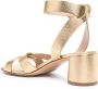 Casadei Emily Vesta 50mm sandals Gold - Thumbnail 3