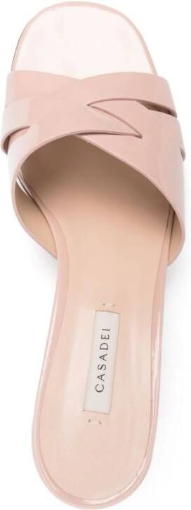 Casadei Emily Viky 50mm mules Pink