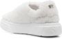 Casadei faux-shearling low-top sneakers White - Thumbnail 3