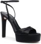 Casadei Flora 130mm sandals Black - Thumbnail 2