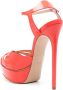 Casadei Flora 140mm patent leather sandals Red - Thumbnail 3
