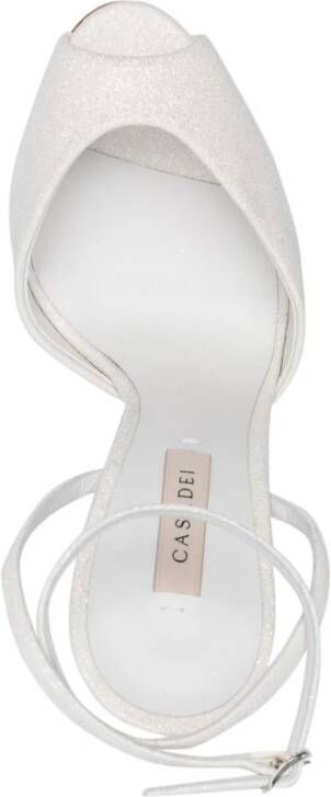 Casadei Flora Jolly 140mm sandal White