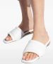 Casadei Galaxy leather mules White - Thumbnail 5