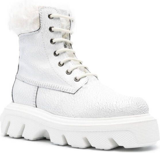 Casadei Generation C Alpi leather boots White