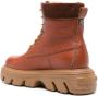 Casadei Generation C leather boots Brown - Thumbnail 3