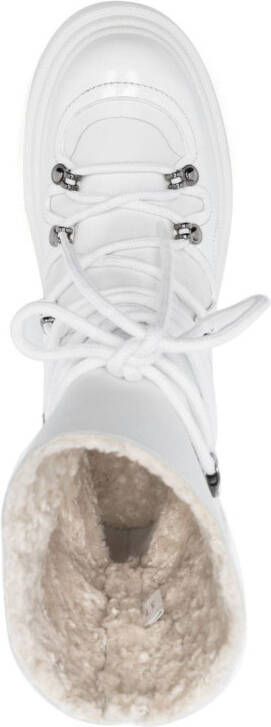 Casadei Generation C leather boots White