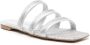 Casadei geometric-pattern metallic sandals Silver - Thumbnail 2