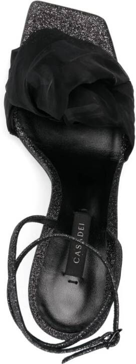 Casadei Geraldine Helen 100mm sandals Black
