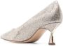 Casadei Glistening 75mm leather pumps Gold - Thumbnail 3