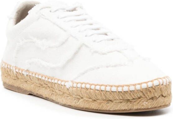Casadei Holiday canvas sneakers White