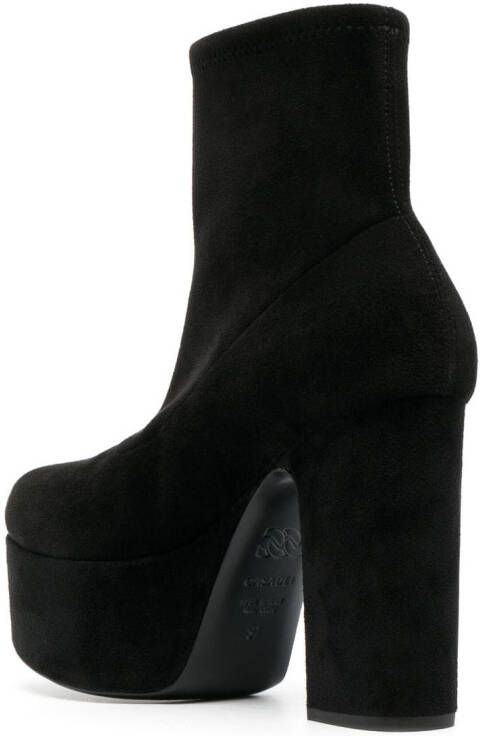 Casadei Isa 110mm ankle boots Black