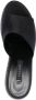 Casadei Jasmie 130mm wedge sandals Black - Thumbnail 4