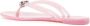 Casadei Jelly crystal-embellished flip flops Pink - Thumbnail 3