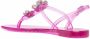 Casadei Jelly crystal-embellished sandals Pink - Thumbnail 3