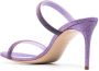 Casadei Julia Hollywood 90mm glitter mules Purple - Thumbnail 3