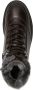 Casadei lace-up shearling boots Brown - Thumbnail 4
